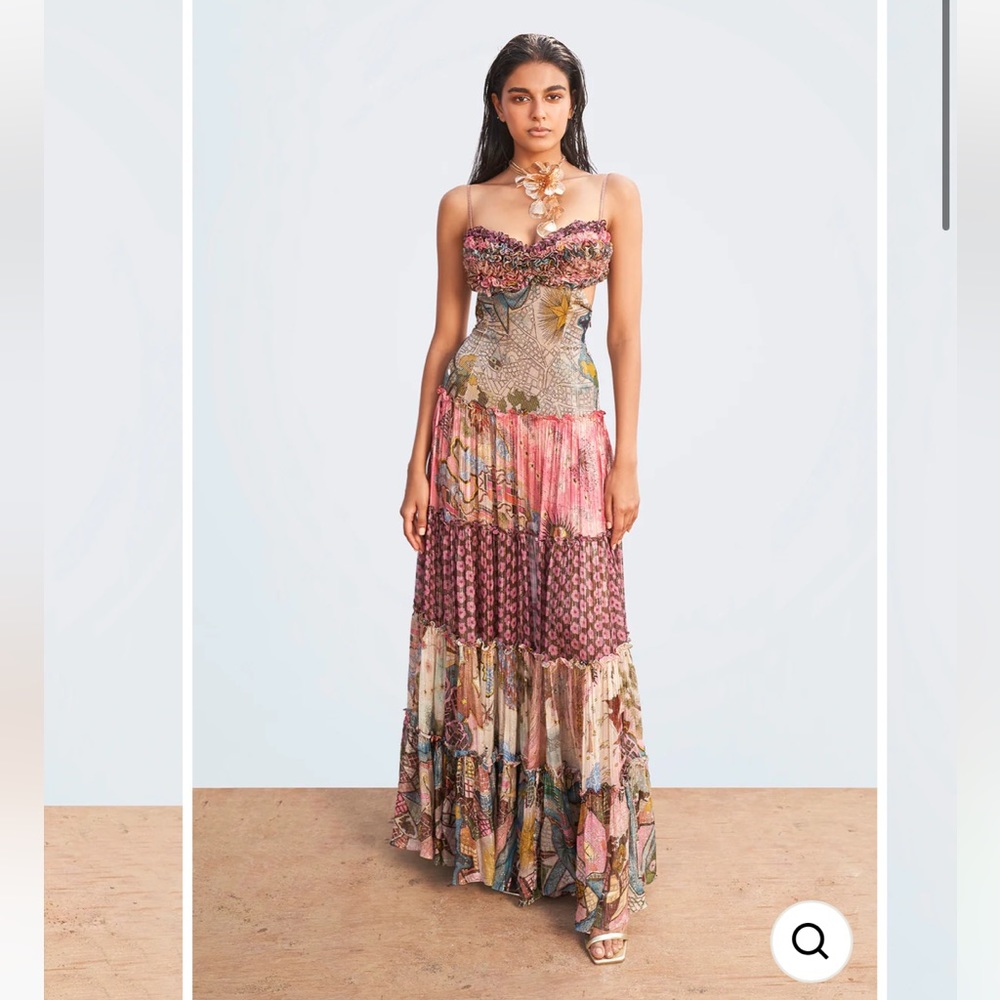 Aisha Rao Seaside Symphony Gown